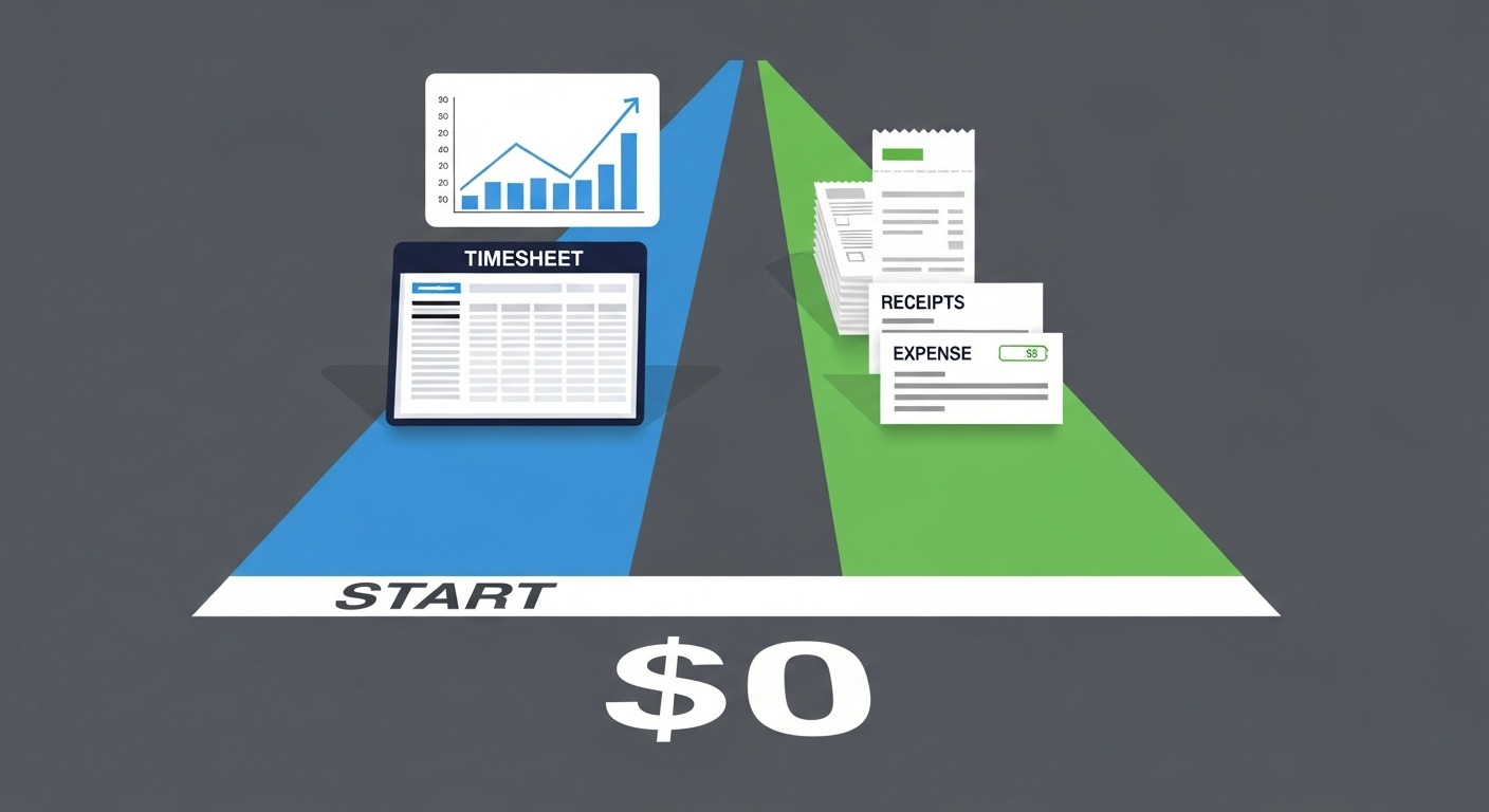 Free time and expense tracking software with AI powered features
